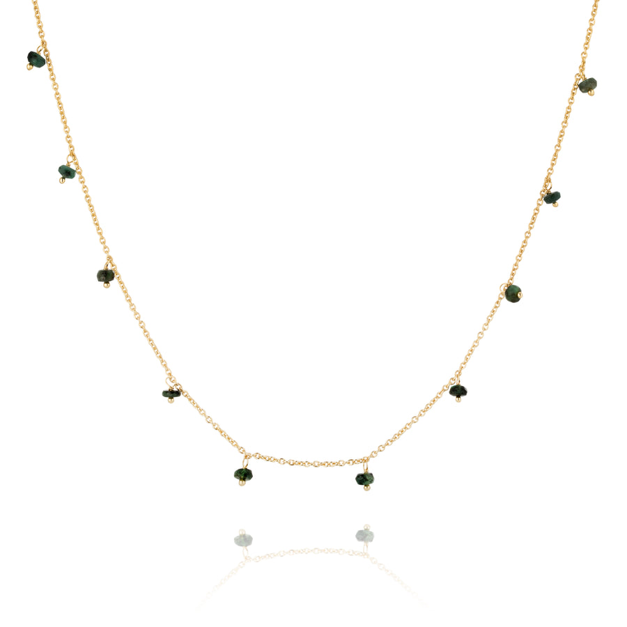 May Necklace - Emerald