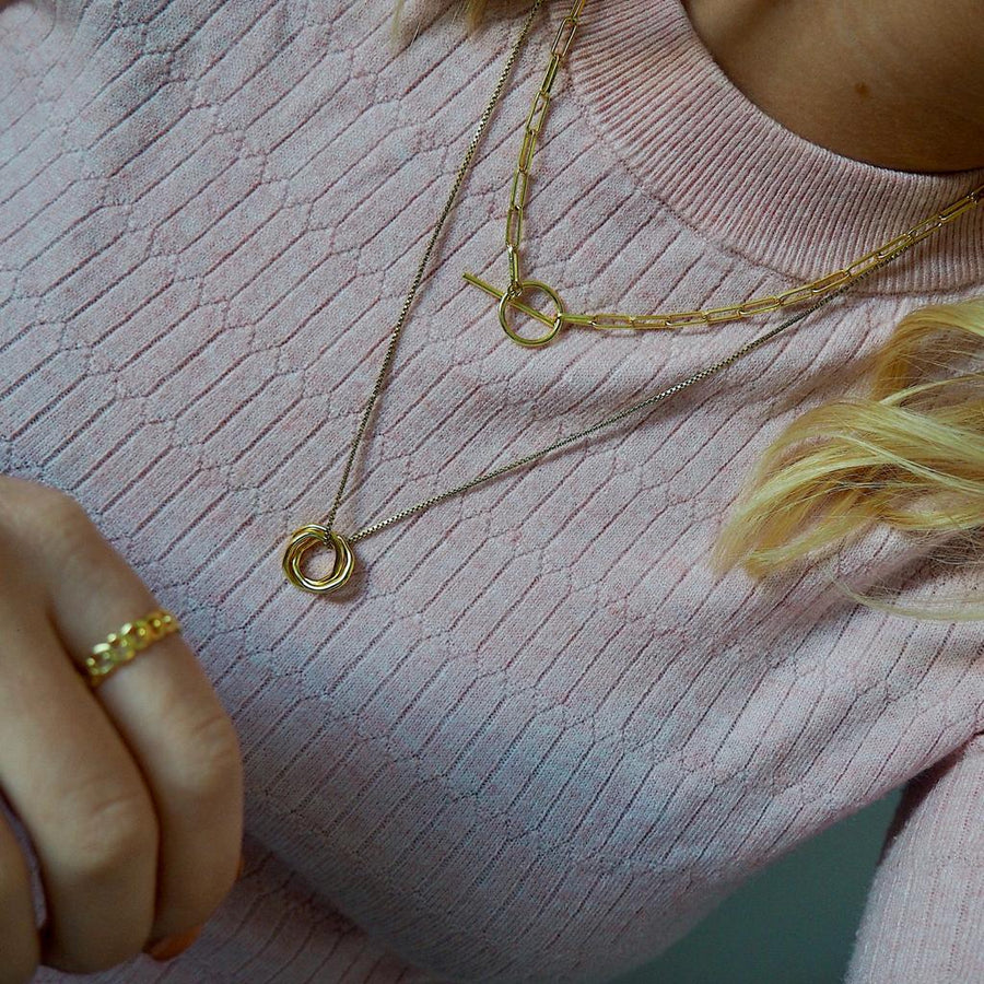 Robin Necklace in Gold