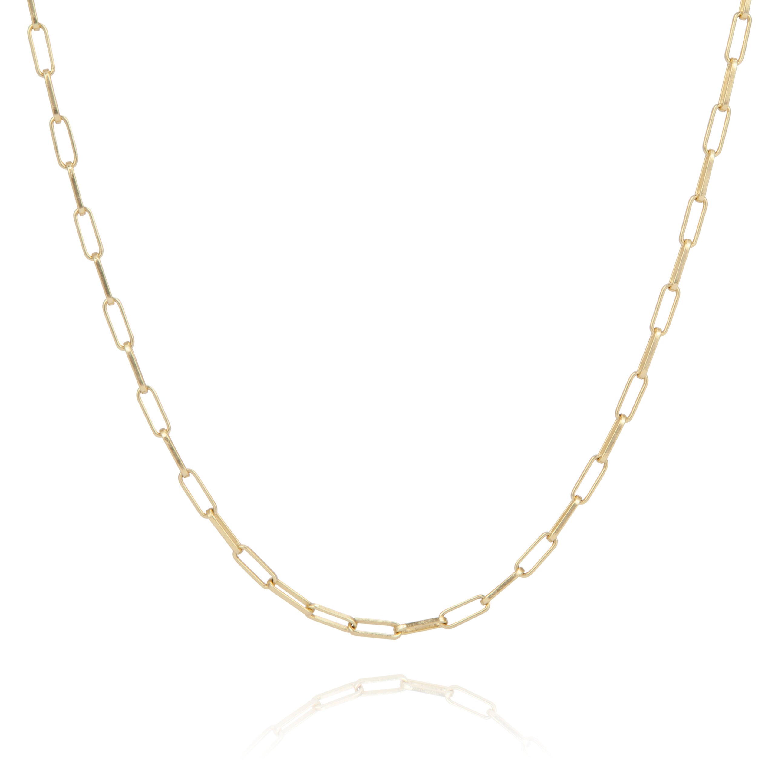 Longer Robin Necklace in Gold